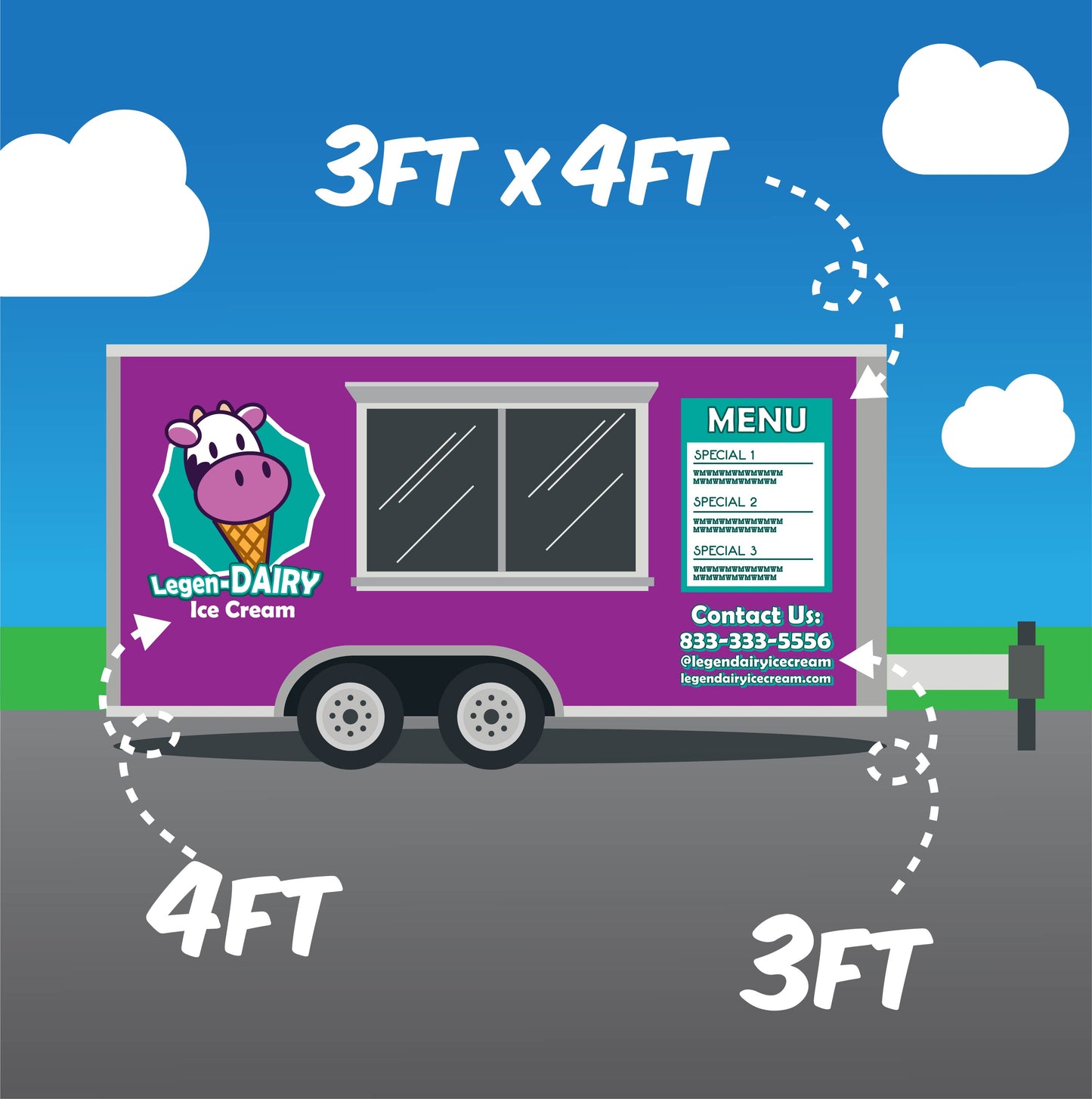 Food Truck Decal Bundle