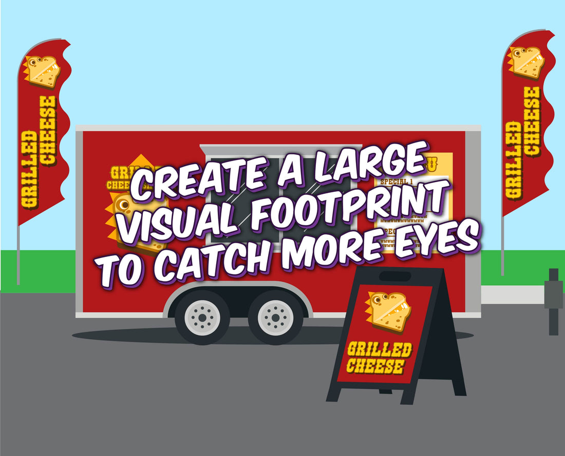 Create a LARGE Visual Footprint to Catch More Eyes