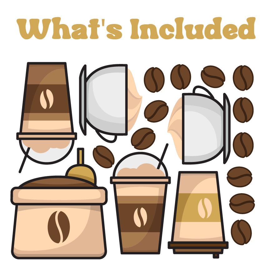 Coffee Theme Decals