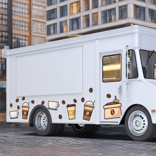 Coffee Theme Decals