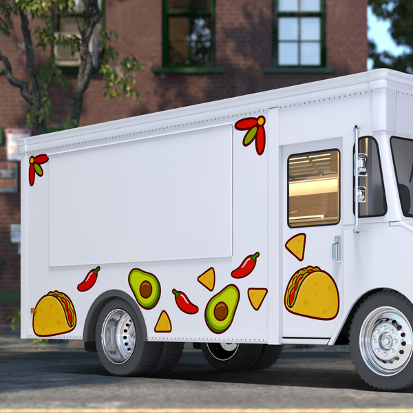 Taco Theme Decals